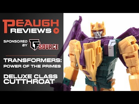 Video Review: Transformers: Power of the Primes - Deluxe Class CUTTHROAT