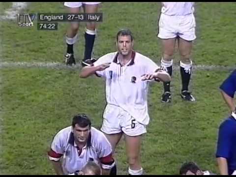 RWC1995 05 31 Pool B ITALIA vs INGHILTERRA mete di Paolo Vaccari e Massimo Cuttitta