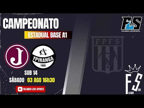 Campeonato Estadual Base A1- FPFS - Juventus vs C.A. Ypiranga sub 14 ao Vivo! Falando Live Sports"