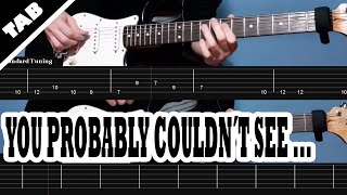 You Probably Couldn&#39;t see for the Lights - Arctic Monkeys | Guitar TAB | Lesson | Tutorial