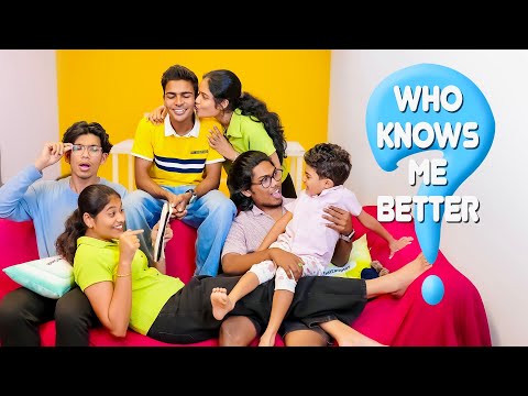 WHO KNOWS ME BETTER 🤪 Annie Ashna VS Ashin Abin Besal 💨 Who Knows me Best Challenge