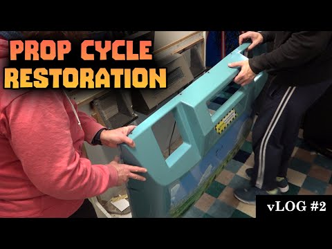 Namco Prop Cycle Arcade Restoration vLOG #2 | Disassembly, Teardown & Cleanup!