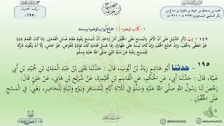 شرح صحيح ابن خزيمة حديث (195) كتاب الوضوء // الدكتور ماهر الفحل image