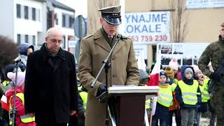 Upamiętnienie Żołnierzy Wyklętych w Ostrowi Mazowieckiej (zdjęcia, wideo)