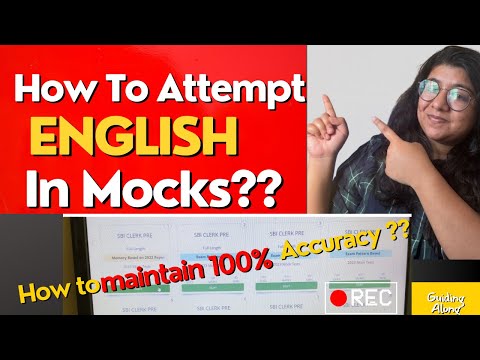 How to score 25+ in English Section in Prelims Exam?|Live Mock Test| SBI IBPS|@SmartKeedaOfficial