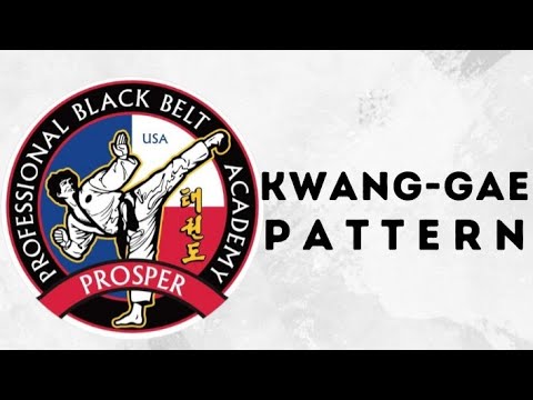 ITF Taekwon-do Kwang-Gae Pattern #martialarts #prosper #texas