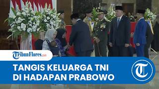 Tangis Pecah di Hadapan Presiden: Prabowo Kuatkan Keluarga Korban Gugurnya TNI di Lebanon