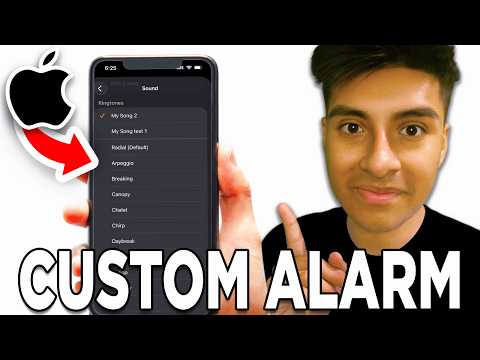How To Set Custom Alarm Tone iPhone 2026! - Tutorial