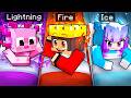 Having a ELEMENTAL SLEEP OVER in Minecraft! DEFAULT Thumbnail