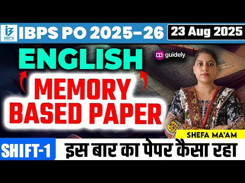 English Memory Based Paper