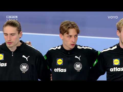 Emocije na najjače: Ovako su hrvatski rukometaši proživjeli Lijepu Našu | Hrvatska - Njemačka