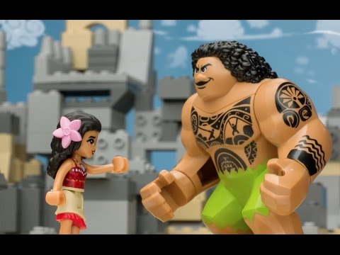 "Moana" movie - as told by LEGO bricks | Mini Movie | LEGO® Disney Princess