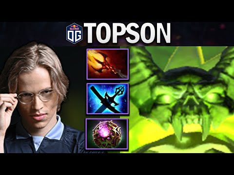 OG.TOPSON PUGNA WITH OCTARINE AND DAGON - DOTA 2 7.28 GAMEPLAY