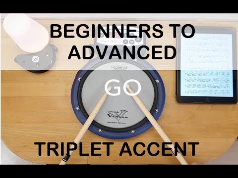 Improve your Triplet Accents with this workout (beginners- advanced)