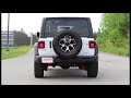 MBRP Installer Series 2.5in Dual Axle-Back Exhaust System - JL 3.6L