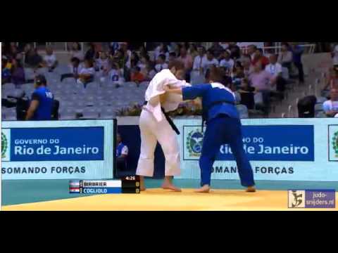 Judo 2013 World Championship Rio de Janeiro: Birbrier (ARG) - Cogliolo (PAR) [-60kg]