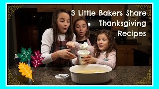 Three Little Thanksgiving Bakers Trade Recipes | Flippin' Katie