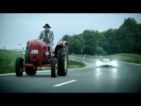 Audi teases Porsche in a Le Mans ad (Porsche+Audi full commercial)