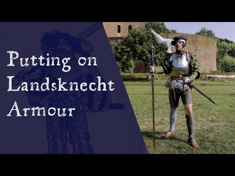 Get ready (for battle) with me: Landsknecht Doppelsolder edition