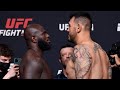 UFC Vegas 28: Weigh-in Faceoffs