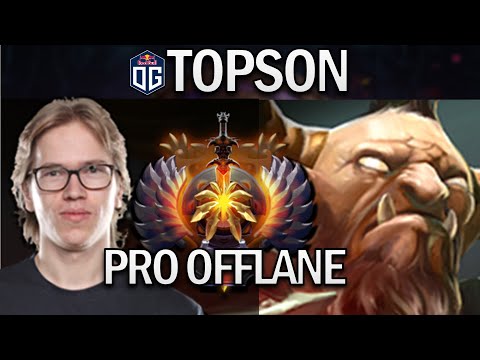 OG.TOPSON CENTAUR - PRO OFFLANER - DOTA 2 7.29 GAMEPLAY