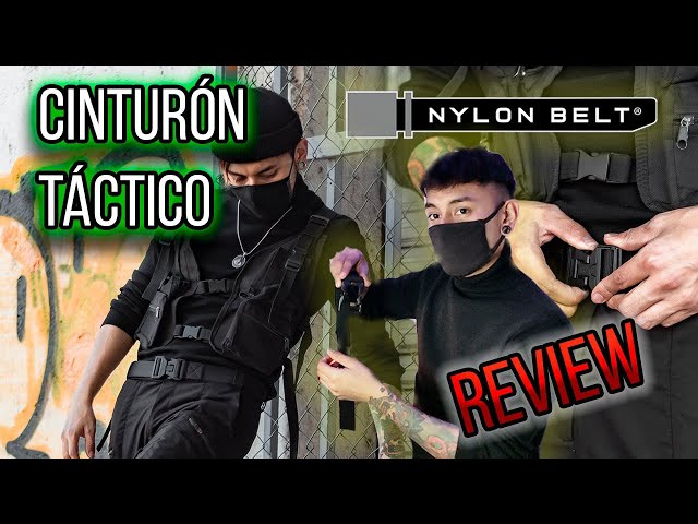 Vídeo relacionado con KEYRI Cinturón Canvas Correa de Tela sin Agujeros Nylon con Hebilla Hombre Cinturones Cinto Lona de Ajustable para Diario Cinturón Táctico Militar para Trabajo Deportes Longitudes 135cm (Negro)