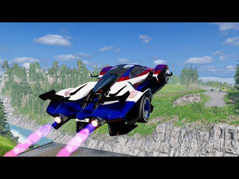 Epic High Speed Car Jumps #364 – BeamNG Drive | CrashBoomPunk