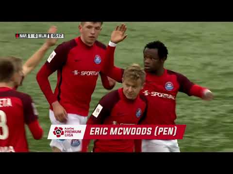 Eric McWoods Goal - JK Narva Trans 5-2 Maardu Linnameeskond