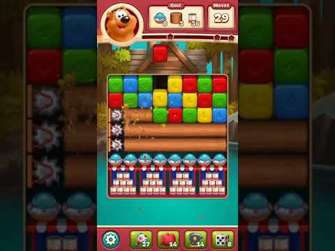 TOON BLAST 2235 add moves/hammer 3 STARS