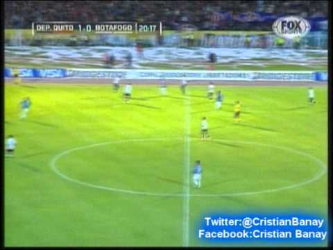 Deportivo Quito 1 Botafogo 0 (Relato Federico Bulos) Copa Libertadores 2014 (29/1/2014)