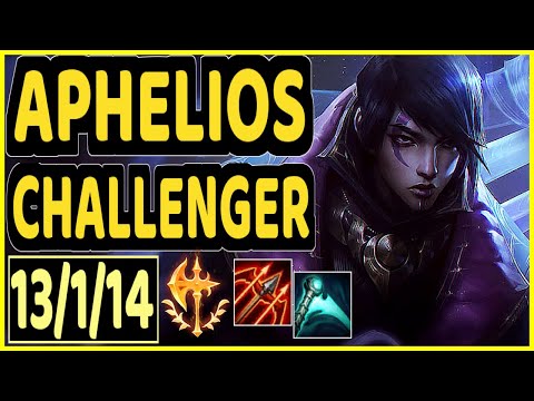CHRISBERG (APHELIOS) - 13/1/14 KDA CHALLENGER GAMEPLAY - EUW