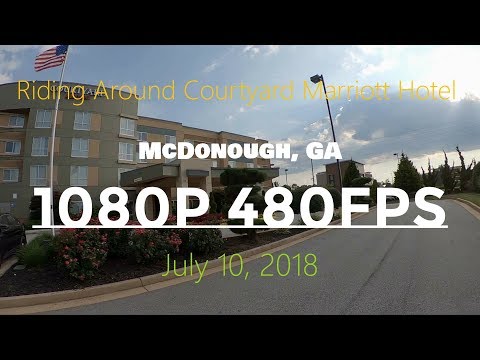 McDonough, GA | Courtyard Marriott Ride Through | 1080p@480fps*