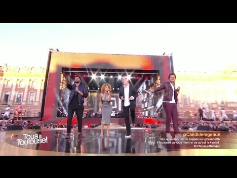Garou, Amir, Slimane et Tal - Medley - Fête de la musique 2016