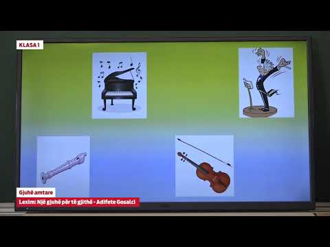 e Mesimi Klasa 1 - 1026 Gjuhë amtare - Lexim - Një gjuhë për të gjithë