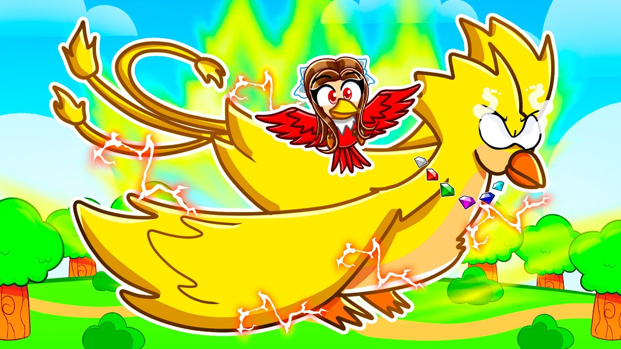 Playing As A PROTECTIVE SUPER BIRD In Roblox Feather Family!