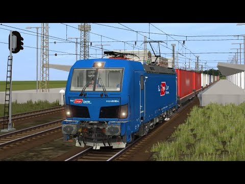 Trainz 12: Ruse - Shumen with freight train I Ruse - Gorna Oryahovitsa (Part 1/2)