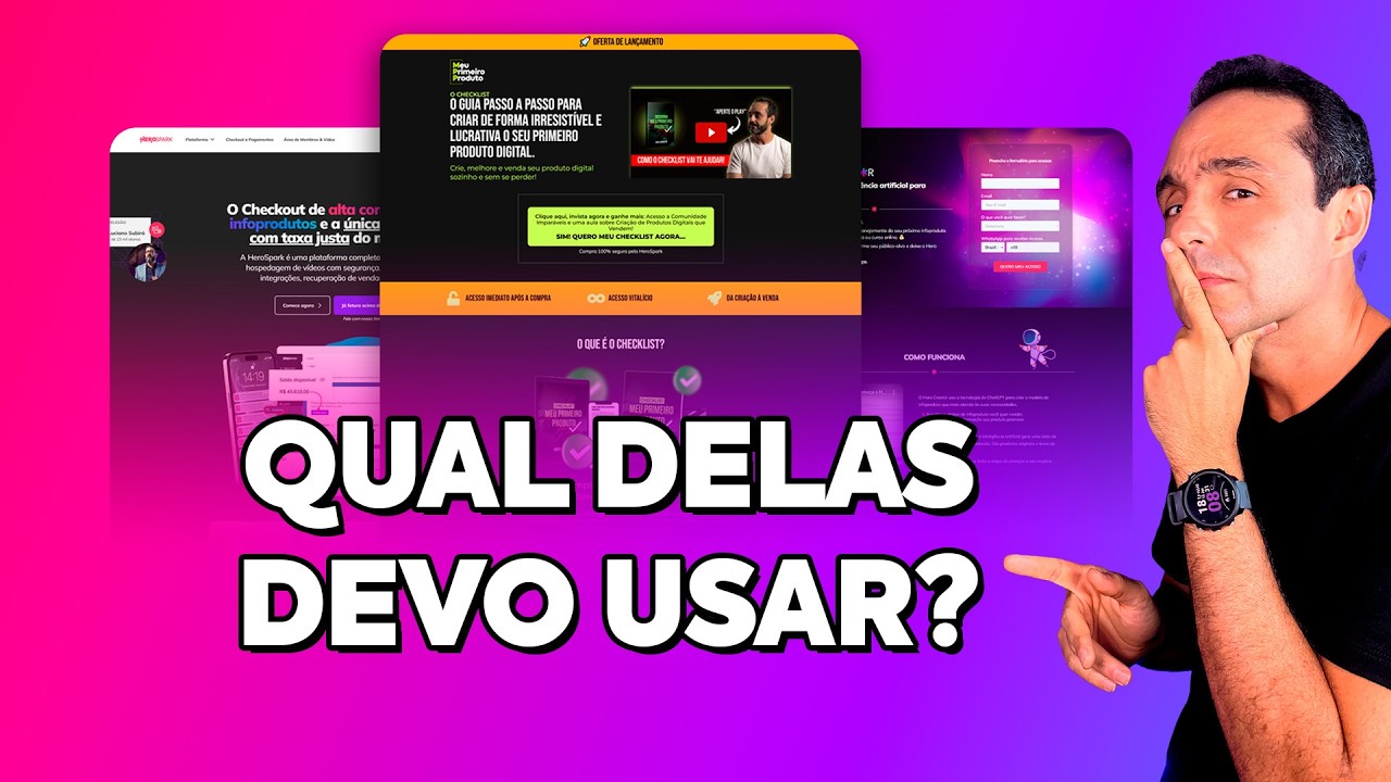 Qual é a diferença entre site, página de vendas e página de captura? Mais OUTRAS páginas