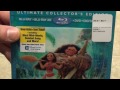 Disney S Moana Ultimate Collector S Edition 3D Blu Ray Combo Pack Unboxing