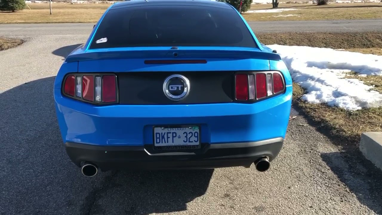 2010 Mustang GT frpp Hot rod cams idle
