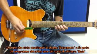 Lezioni di chitarra: Lorenzo Mirani - Discomania (D. Begotti / R. Fazari)