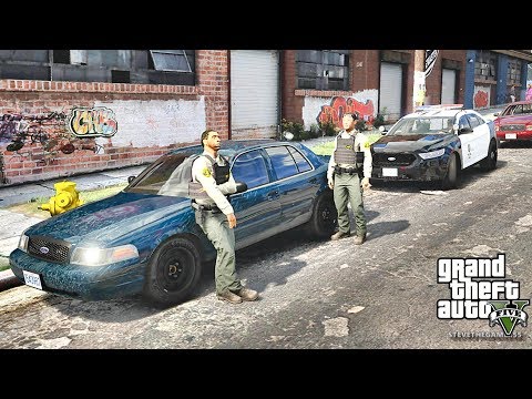 GTA 5 MOD LSPDFR 707 - CVPI PATROL !! (GTA 5 REAL LIFE PC MOD)