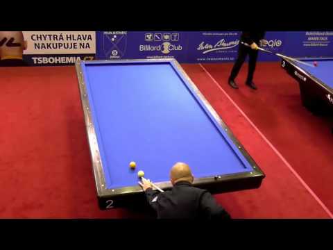 EC Classic teams 2016 Prague - Semifinal De Bruijn vs. Zenkner 1-cushion