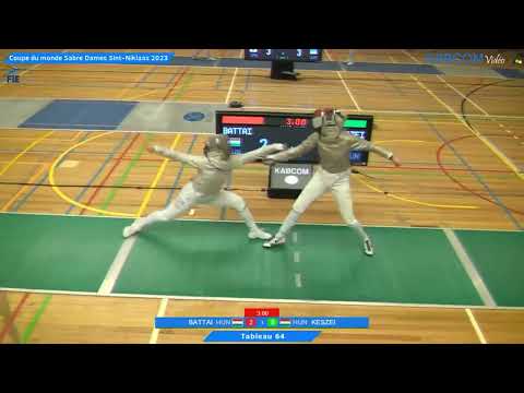 Sint Niklaas World Cup 2023 SWS - L64 - Battai Sugar Katinka HUN v Kira Keszei HUN