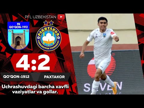Coca-Cola Superliga. 21-tur QO'QON-1912 — PAXTAKOR 4:2