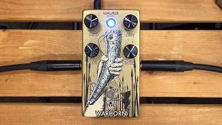 Video thumbnail for 5 Minutes with the Walrus Audio Warhorn Overdrive - Pedal Demo by Ryan Kiesshauer