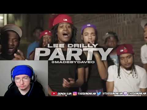 Demon Kam Reacts to Lee Drilly - Party (Unreleased)