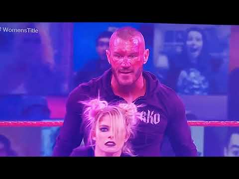 Randy Orton RKO Alexa Bliss!!! WWE RAW!!!