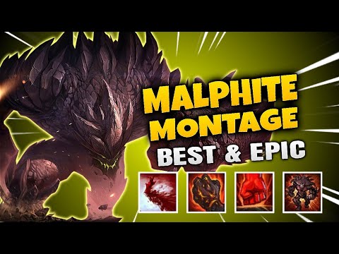 Malphite Montage Wild Rift | LOL Mobile Best Moments & Outplays