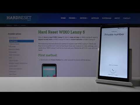 Wiko Lenny 5 - Animation of Incoming Call
