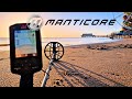 Minelab MANTICORE Metal Detector For Detecting Beach Fields And Gold